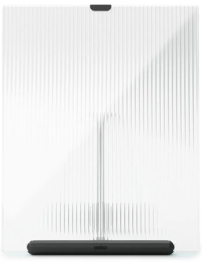 Черна стъклена стояща рамка 19x23 cm Flute – Umbra