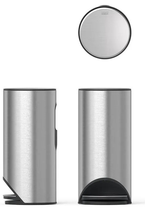 Кошче за боклук с педал от неръждаема стомана в блестящо сребрист цвят 30 l Arc – Joseph Joseph