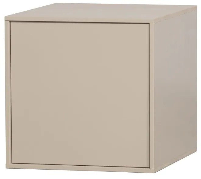 Кремав модулен гардероб от борова дървесина 100x200 cm Daily – vtwonen