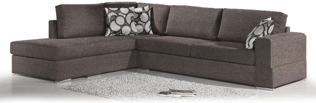 Ъгъл диван Must-Right-295φ 230β cm.-Ash
