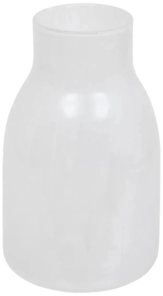 Ваза atmosphera Dola, 25 cm, Стъкло, Бял