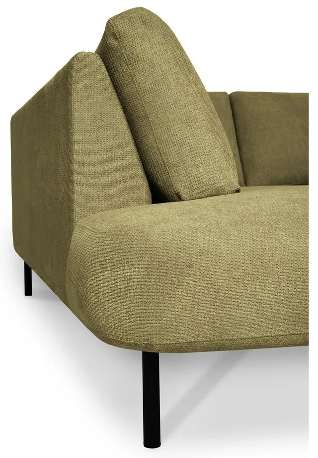 Ъглов диван в цвят горчица (ляв ъгъл/"U" форма) Hero – Scandic