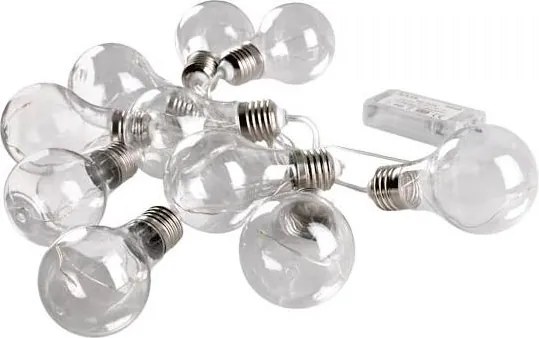 LED декоративна гирлянда SMOLDER 2,1 m 10xLED/2xAA