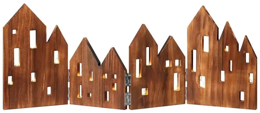 Markslöjd 706212 - LED коледна декорация VIEW LED/0,9W/230V борова/кафява