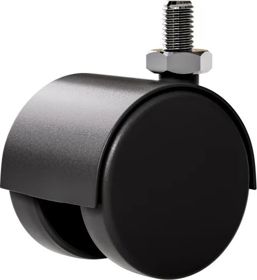 Странична масичка с WPC плоскост - 65,5 x 50 x 40 cm Черен