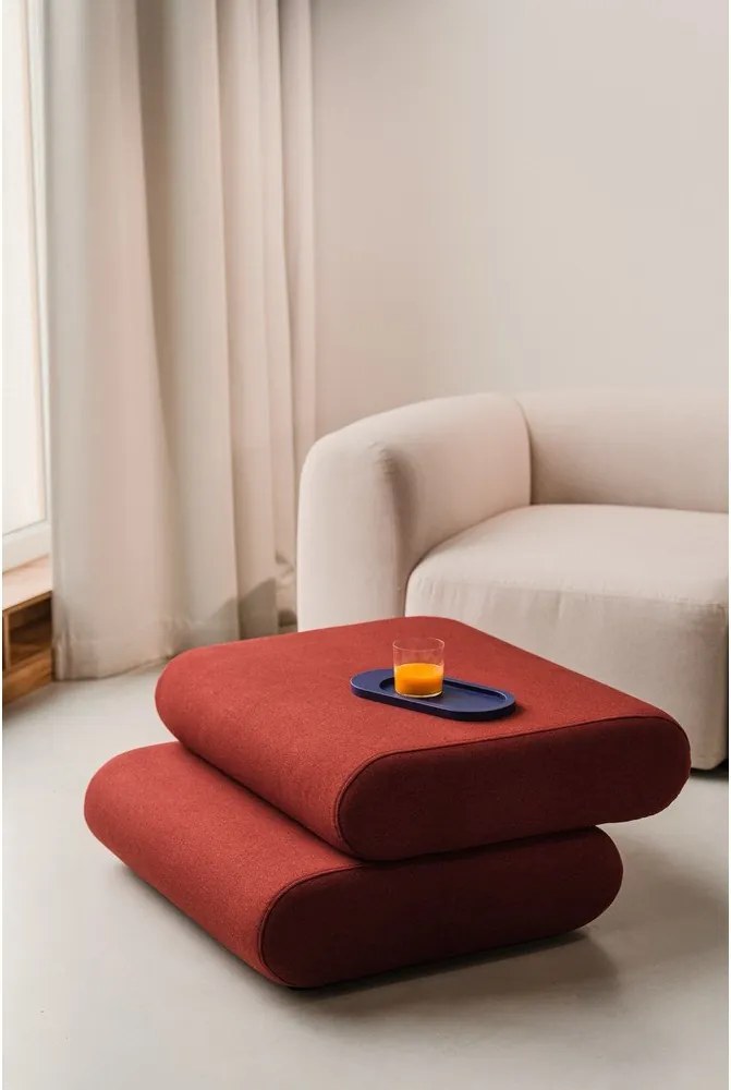 Червена табуретка Taso – noo.ma