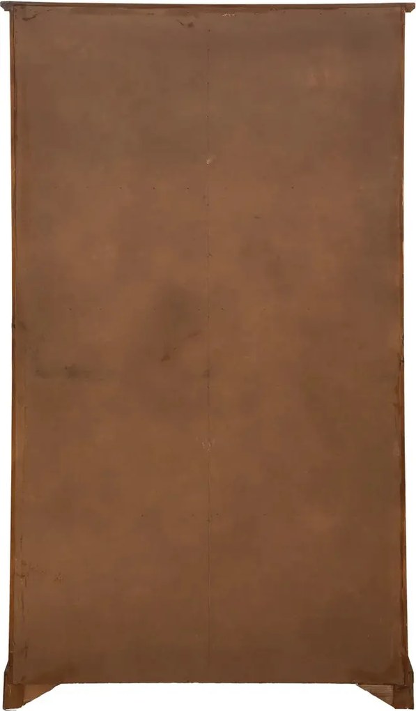 Библиотека atmosphera Danik, 80x40x150, MDF, Закалено стъкло