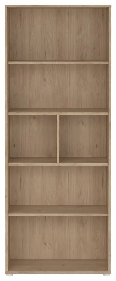 Етажерка за книги в дъбов декор в естествен цвят 80x205 cm Sign - Tvilum