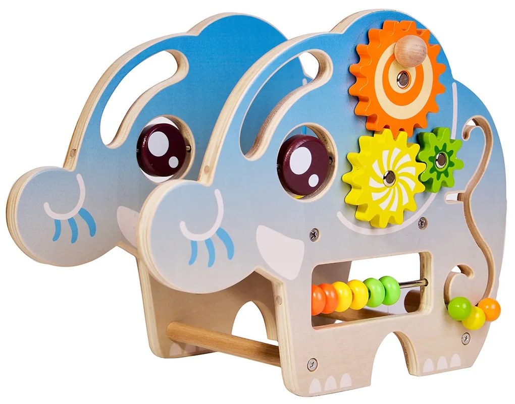 Classic world  -  Дървен костер със занимателни игри - слонче