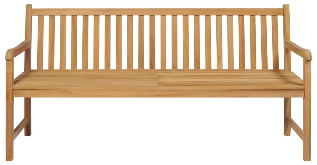 315610 vidaXL Градинска пейка, 175 см, тиково дърво масив