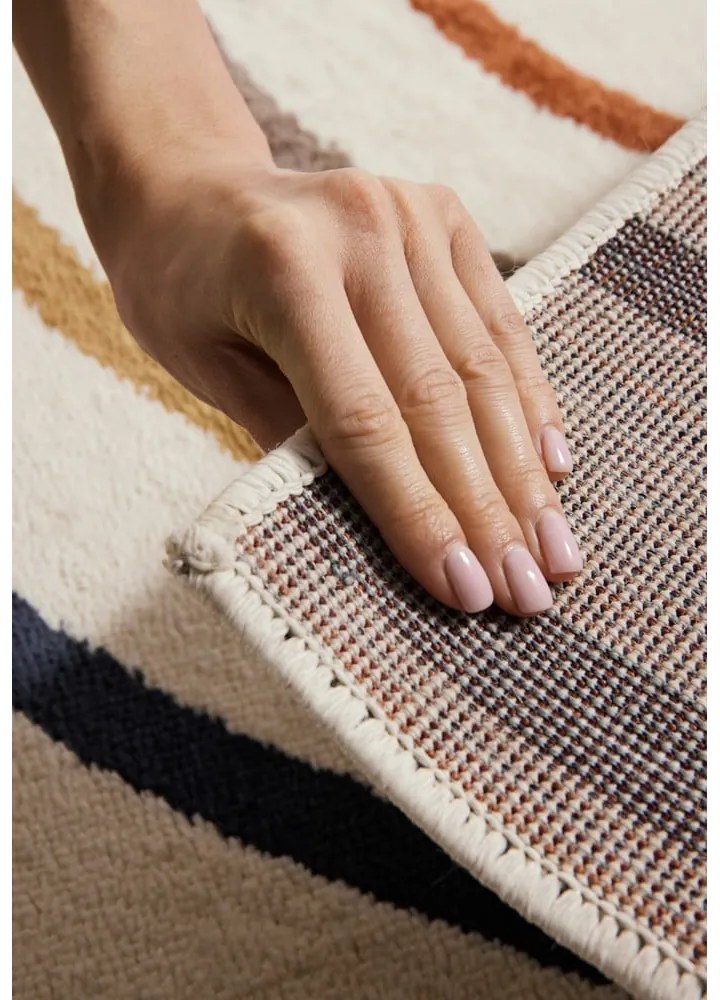 Кремав детски килим 120x170 cm Double Rainbow – Hanse Home