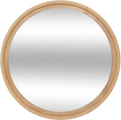 Огледало atmosphera Laia, Ø81.5 cm, Въже, MDF