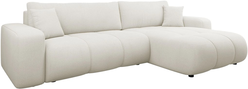 Ъглов диван Furyn L Maxi-Сив
