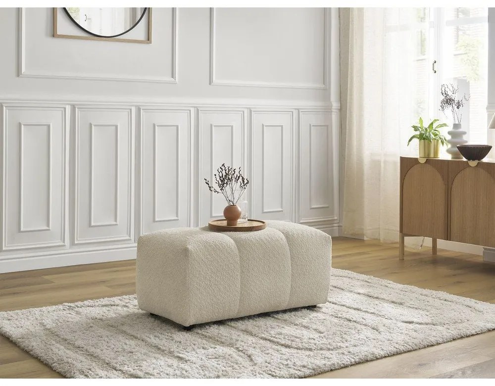 Бежова табуретка от букле Roxelane – Bobochic Paris