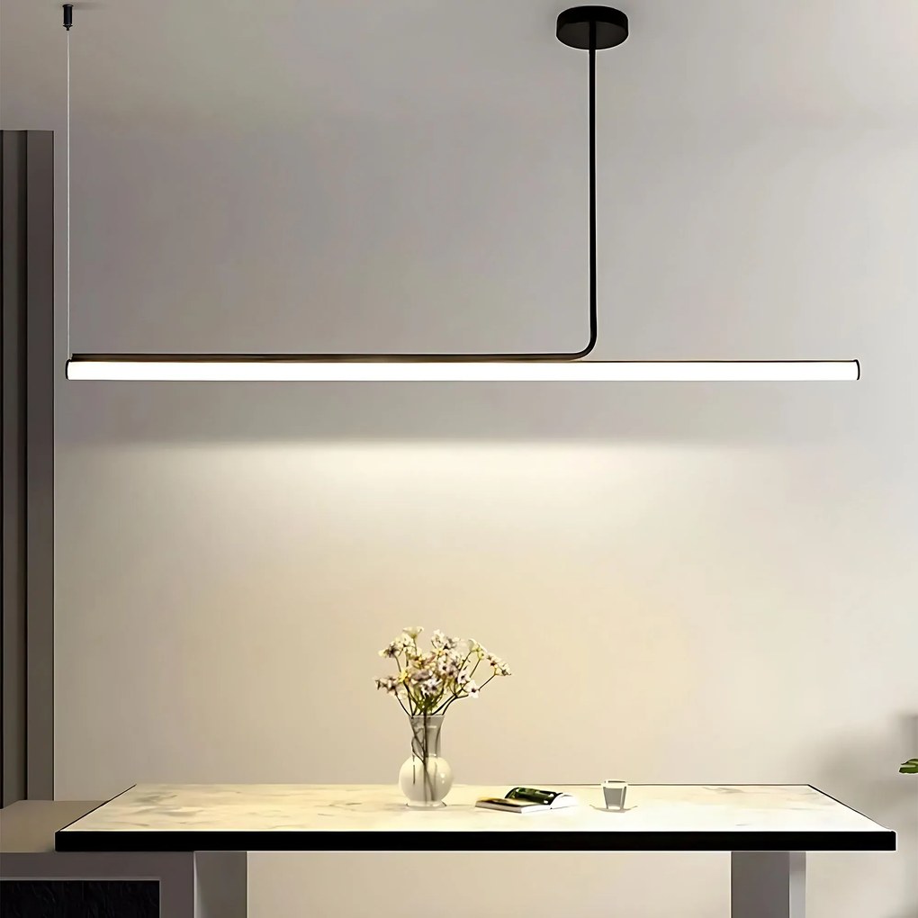 Пендел LED APP1660-CP Black 140cm