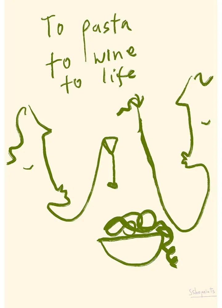 Постер 30x40 cm To Life – Ruby Hughes – The Poster Club