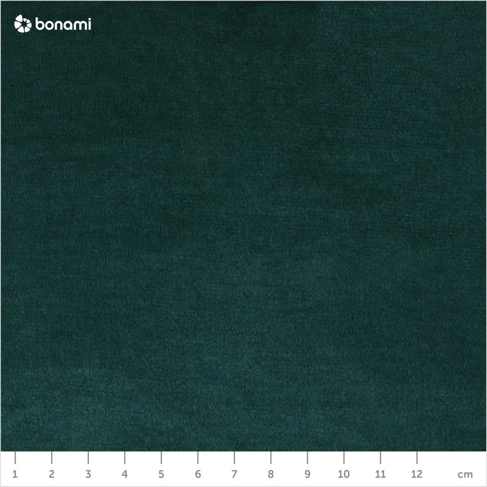 Тъмнозелен кадифен разтегателен диван с място за съхранение 247 cm Lazaro – ELTAP