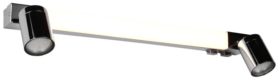 LED стенна лампа в лъскаво сребристо Enrico – Trio