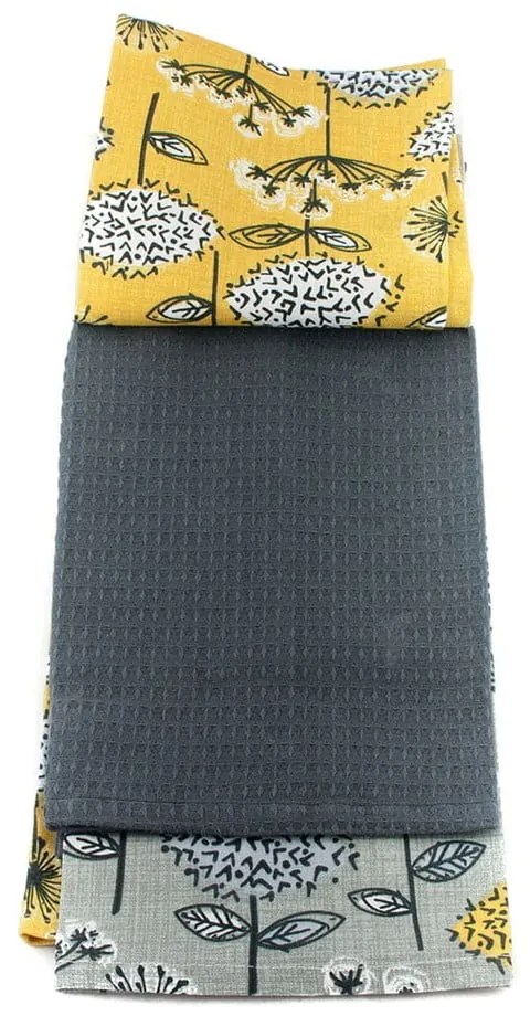 Памучни кърпи за съдове в комплект 3 бр. 45x65 cm Retro Meadow – Cooksmart ®