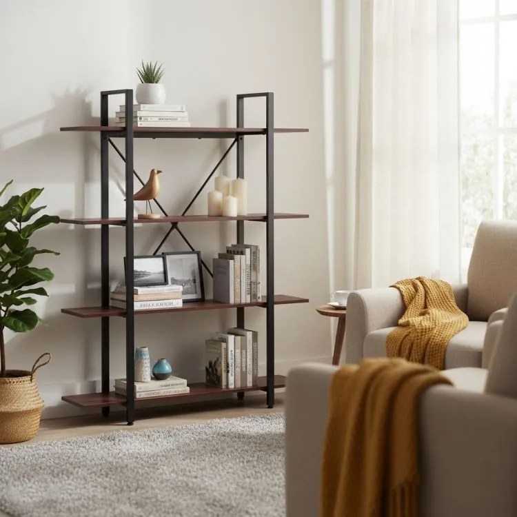 Метален рафт за тавански помещения - 4 рафта