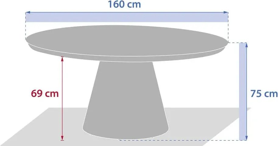 Градинска маса Hesperide Yconia
