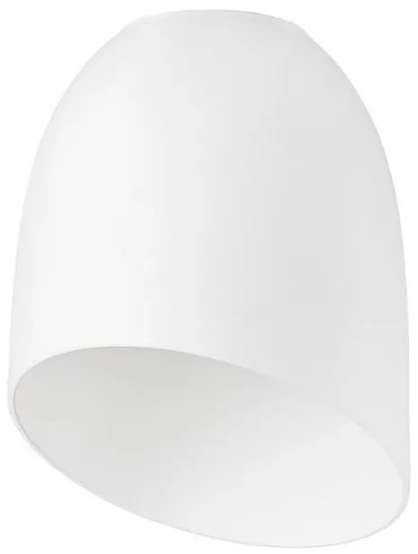 Резервно стъкло за полилей и стенен аплик DONNA E27 бяло