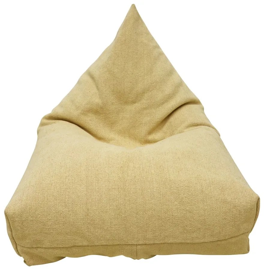 Светложълт детски пуф Cleo Light Honey – Lorena Canals