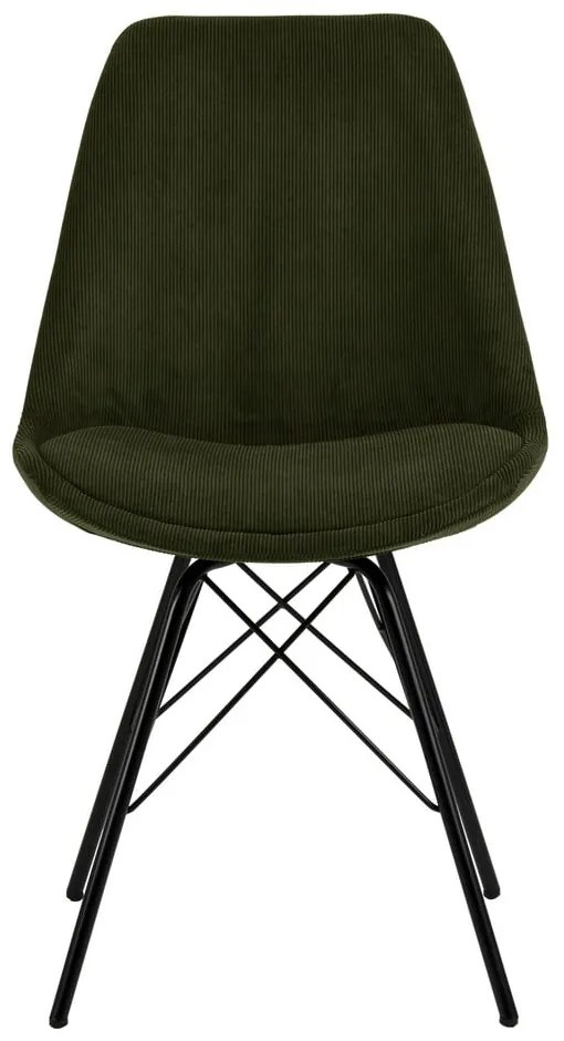 Тъмнозелен трапезен стол Eris - Actona