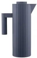 Alessi - Термо кана Plissé 1л сиво - MDL12G