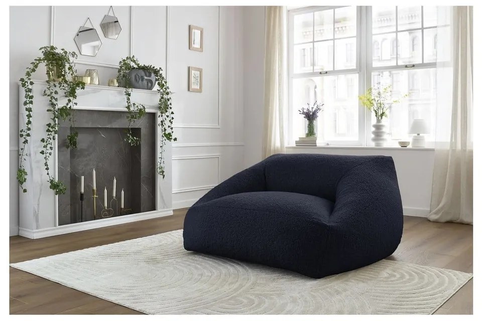 Тъмносин пуф Lilibet – Bobochic Paris