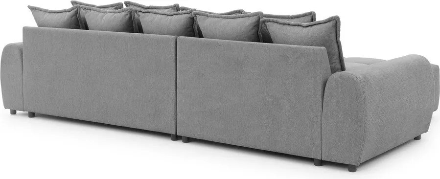 Сив ъглов диван (ляв ъгъл) Albane – Ropez