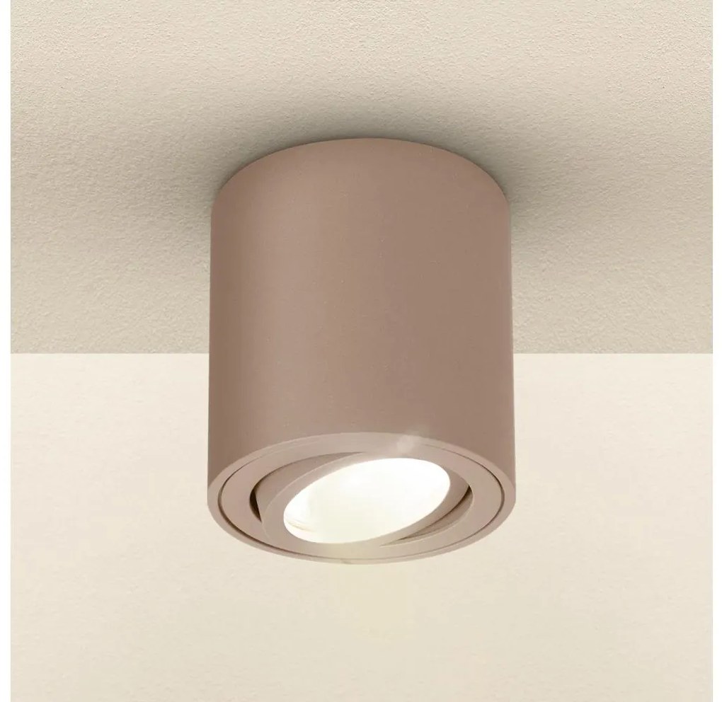 Brilagi - Точково осветително тяло MIA 1xGU10/30W/230V 84x80 mm бежово