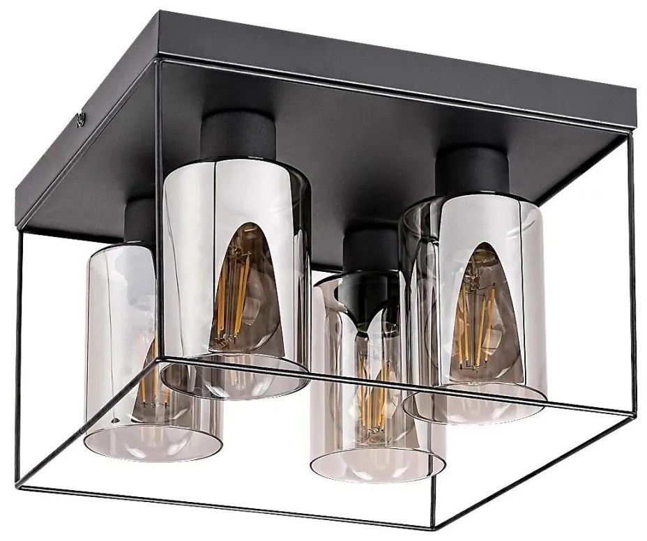 Rabalux 71034 - Таванно осветително тяло CHADWICK 4xE27/25W/230V