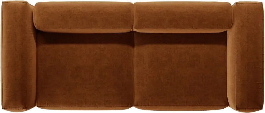 Диван в тухлен цвят 264 cm Bergamo – Cosmopolitan Design