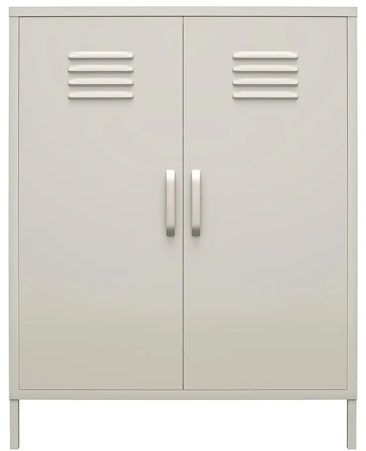 Светлосиво метално шкафче 79x100 cm Bradford – Støraa