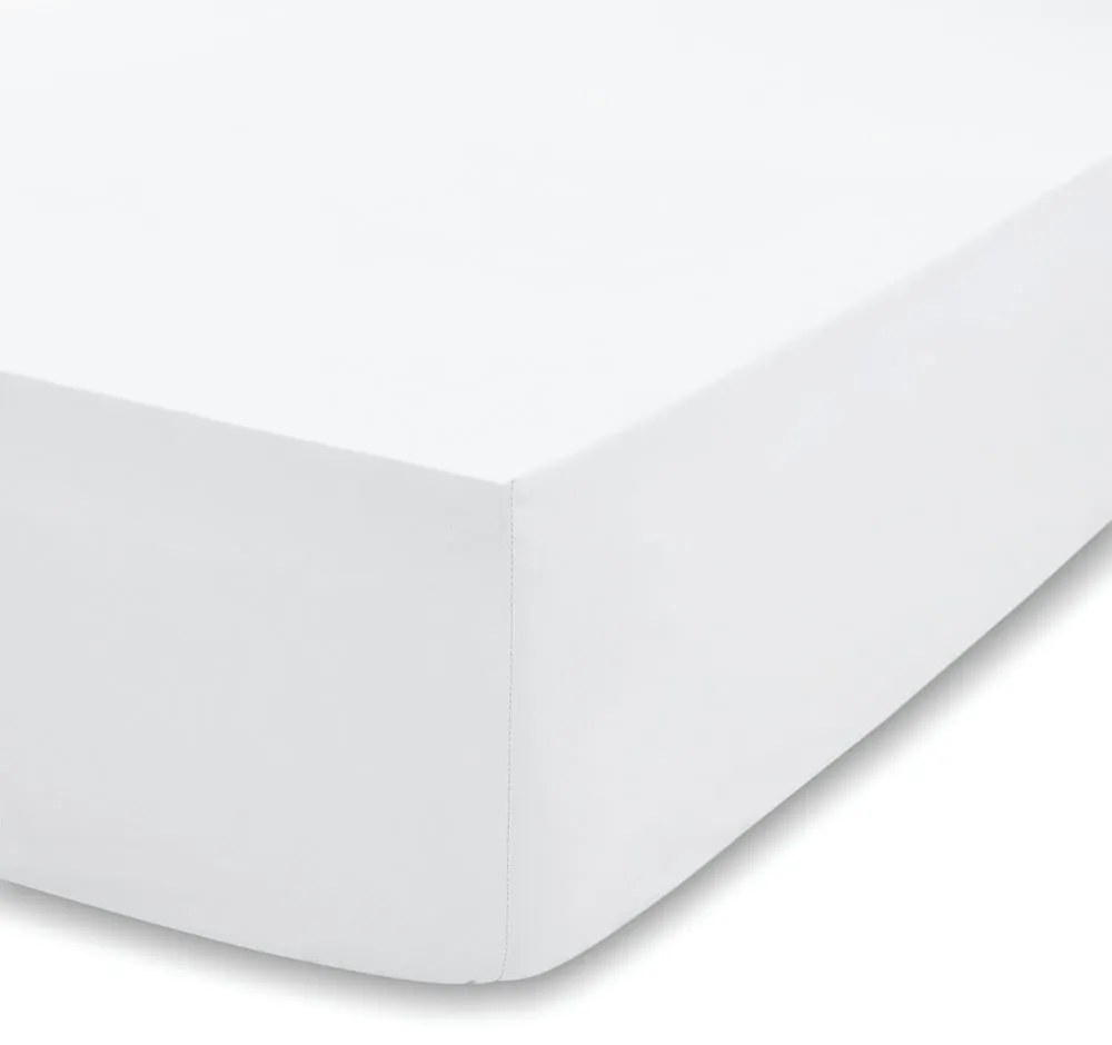 Бял чаршаф от органичен памук Органичен, 135 x 190 cm - Bianca
