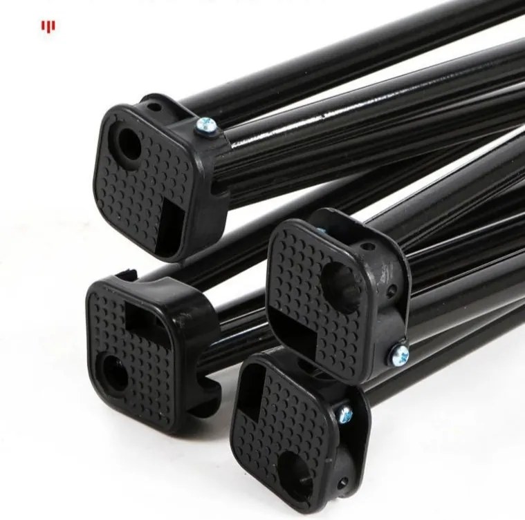 Сгъваем риболовен стол с калъф за съхранение Черен