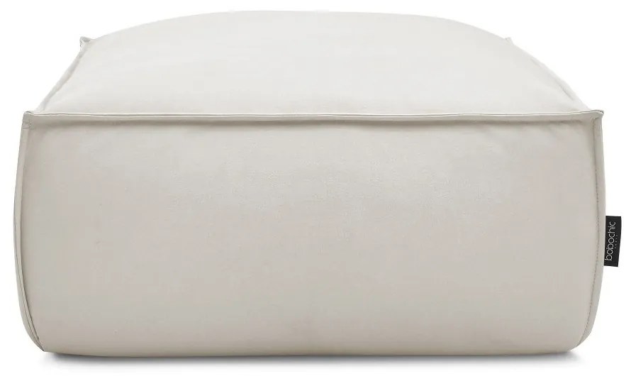 Бежова табуретка от изкуствена кожа Boheme – Bobochic Paris