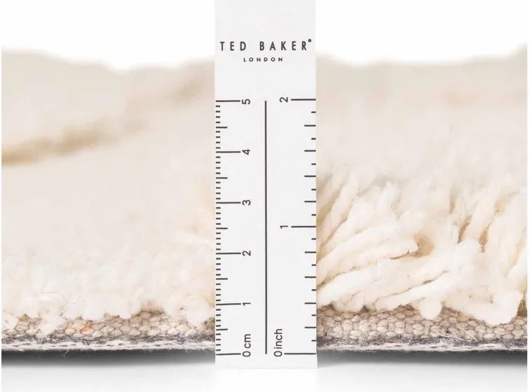 Кремав ръчно изработен кръгъл килим ø 200 cm Lambeth Jasper – Ted Baker