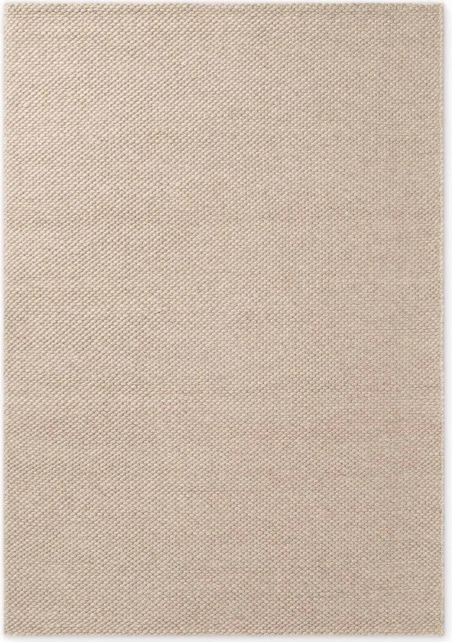 Бежов ръчно изработен вълнен килим 140x200 cm Lyon Beans – Elle Decoration