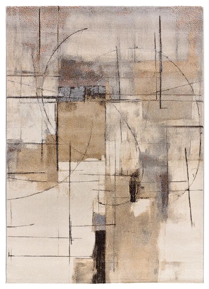 Килим в сив и бежов цвят 133x190 cm Beruti – Universal