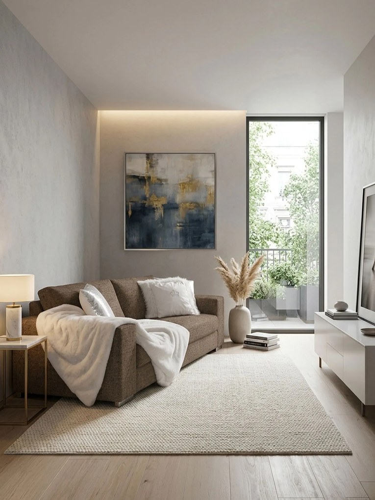 Диван Fantasy двуместен-165φ 90β εκ-Σοκολατί