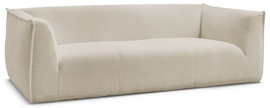 Бежов диван от прежда с примки от букле 242 cm Giorgia – Bobochic Paris