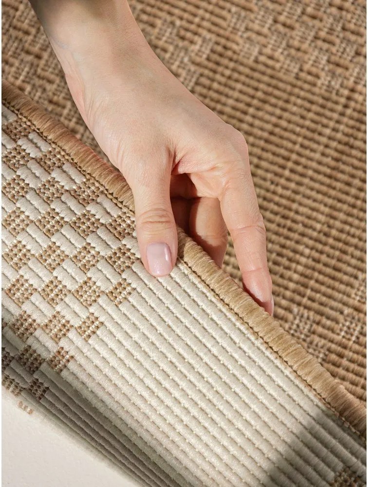 Кремава/в естествен цвят пътека за открито и закрито 80x200 cm Haringey Dorothy – Ted Baker