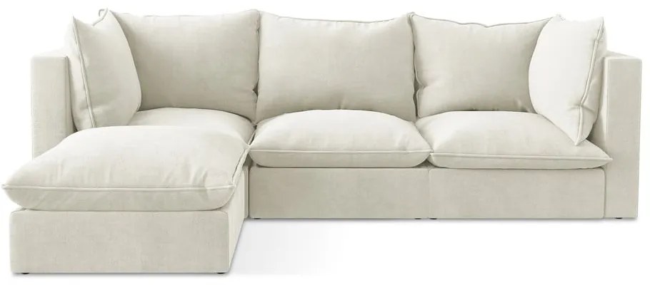 Бежов ъглов диван (ляв ъгъл) Manao – Makamii