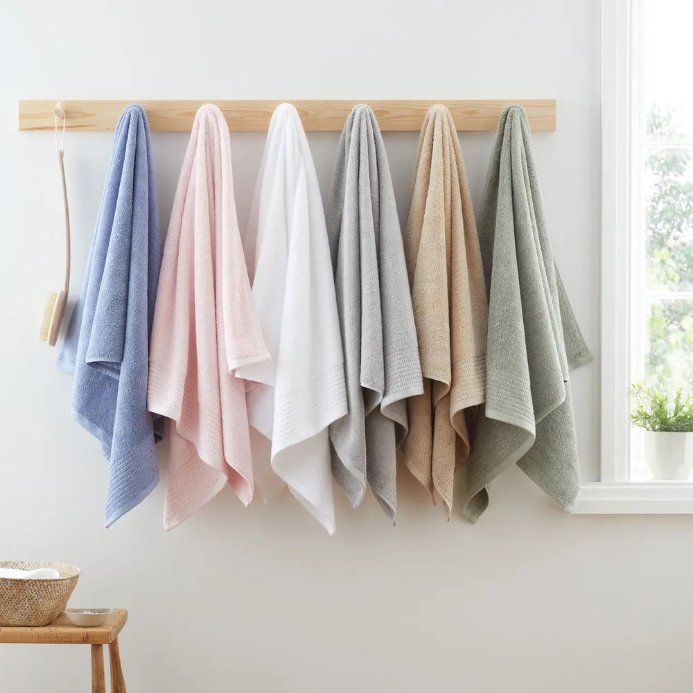 Сива кърпа от египетски памук от тери 50x85 cm Egyptian Cotton – Bianca