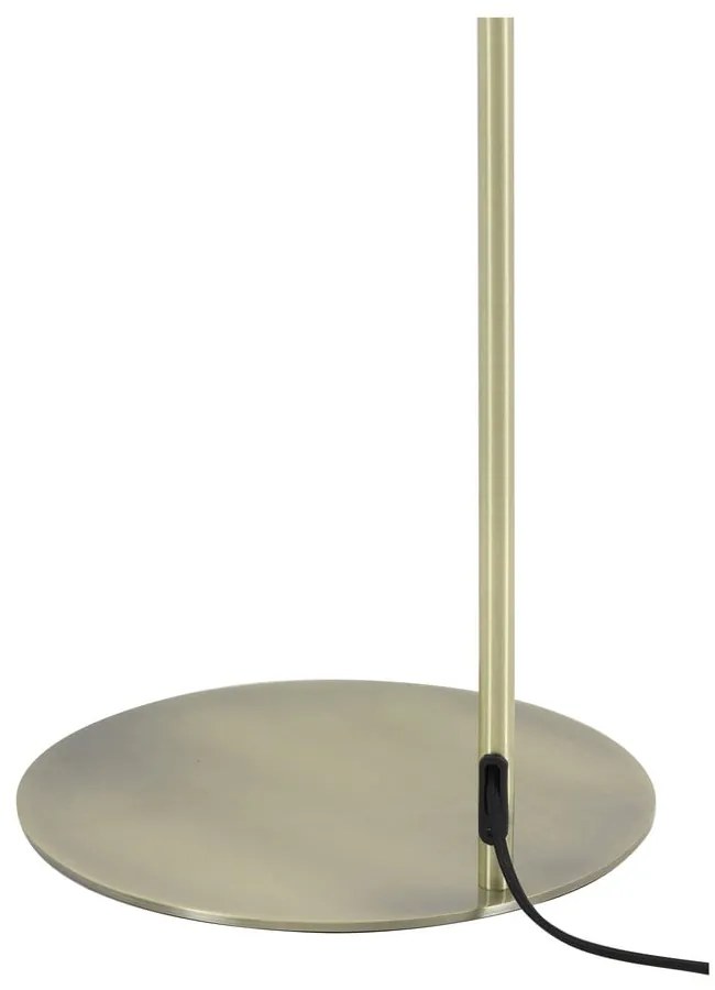 Подова лампа в златист цвят (височина 160 cm) Rakel - Light & Living