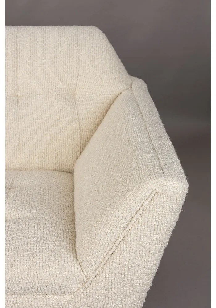 Кремав диван от букле 150 cm Kate – Dutchbone