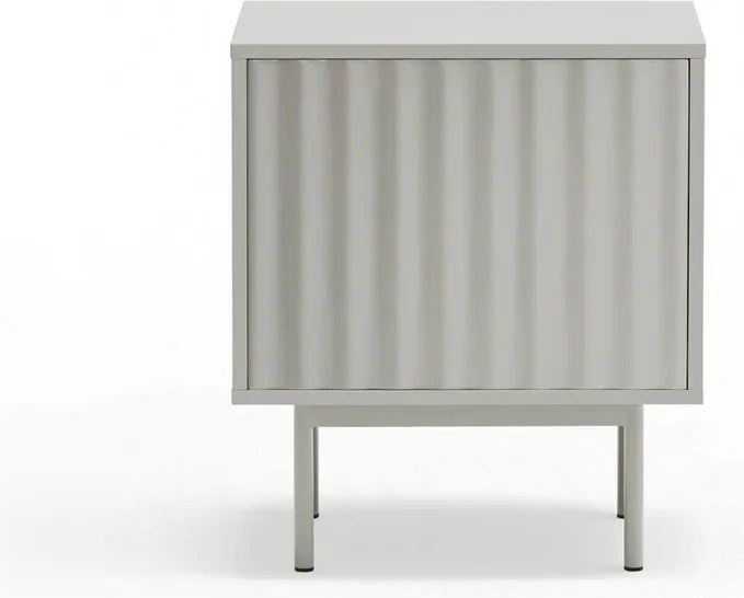Светлосиво матово нощно шкафче Sierra – Teulat