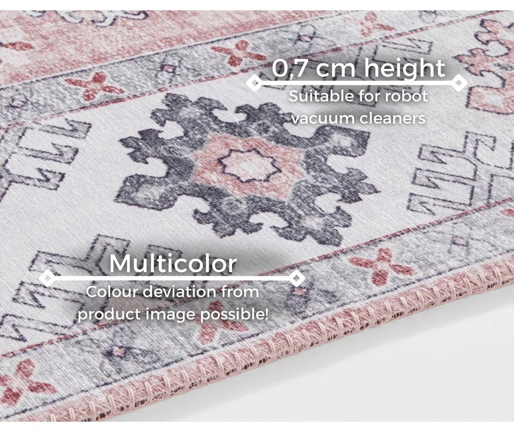 Светлорозова пътека , 80 x 200 cm Gratia - Nouristan